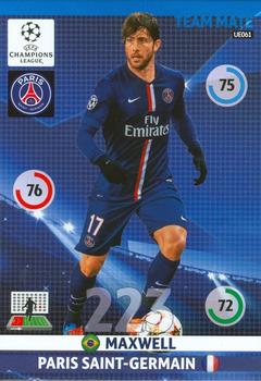 2014-15 Panini Adrenalyn XL UEFA Champions League Update Edition #UE061 Maxwell Front