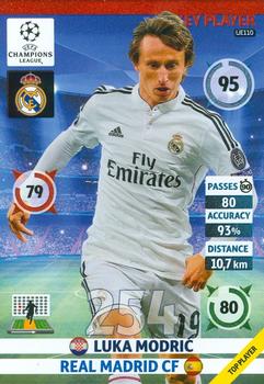 2014-15 Panini Adrenalyn XL UEFA Champions League Update Edition #UE110 Luka Modric Front