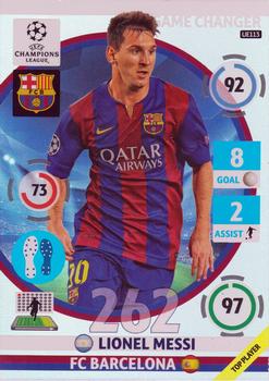 2014-15 Panini Adrenalyn XL UEFA Champions League Update Edition #UE113 Lionel Messi Front