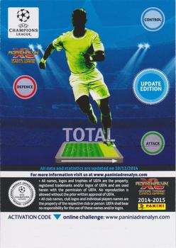 2014-15 Panini Adrenalyn XL UEFA Champions League Update Edition #UE120 Neymar Back