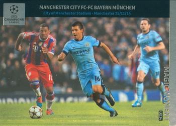 2014-15 Panini Adrenalyn XL UEFA Champions League Update Edition #UE134 Manchester City FC – FC Bayern München Front