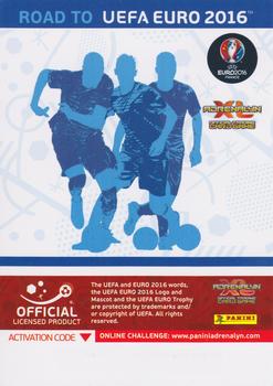 2015 Panini Adrenalyn XL Road to Euro 2016 #10 France Back