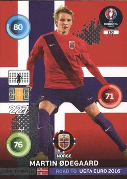 2015 Panini Adrenalyn XL Road to Euro 2016 #253 Martin Odegaard Front