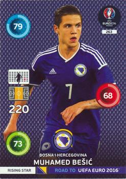 2015 Panini Adrenalyn XL Road to Euro 2016 #263 Muhamed Besic Front