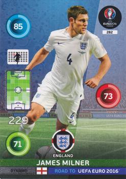 2015 Panini Adrenalyn XL Road to Euro 2016 #282 James Milner Front