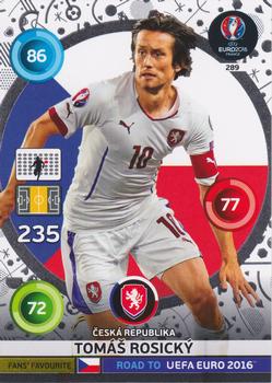 2015 Panini Adrenalyn XL Road to Euro 2016 #289 Tomas Rosicky Front