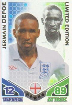 2010 Topps Match Attax England 2010 - Limited Edition #NNO Jermain Defoe Front