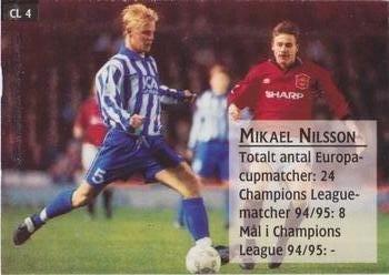 1995 Arena Allsvenskan - Champions #CL4 Mikael Nilsson Back