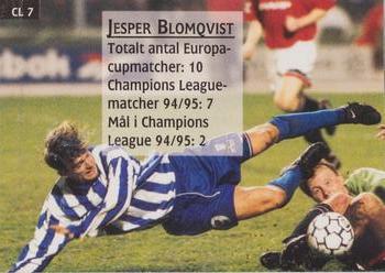 1995 Arena Allsvenskan - Champions #CL7 Jesper Blomqvist Back