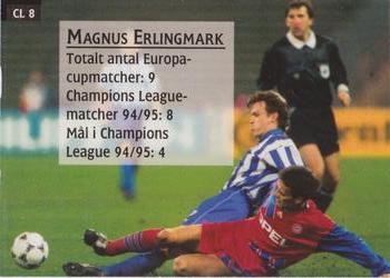 1995 Arena Allsvenskan - Champions #CL8 Magnus Erlingmark Back