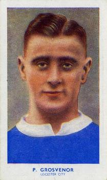1939 R & J Hill Famous Footballers Series 1 #4 Percy Grosvenor Front