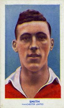 1939 R & J Hill Famous Footballers Series 1 #5 Jack Smith Front