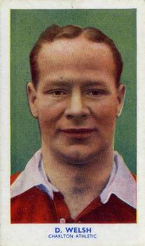 1939 R & J Hill Famous Footballers Series 1 #19 Don Welsh Front