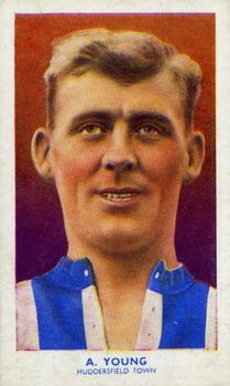 1939 R & J Hill Famous Footballers Series 1 #35 Alf Young Front