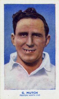 1939 R & J Hill Famous Footballers Series 1 #41 George Mutch Front