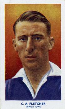 1939 R & J Hill Famous Footballers Series 2 #62 Charlie Fletcher Front
