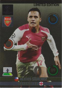 2014-15 Panini Adrenalyn XL UEFA Champions League Update Edition - Limited Edition #NNO Alexis Sanchez Front
