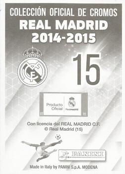 2014-15 Panini Real Madrid Stickers #15 Lucas Silva / Gareth Bale Back