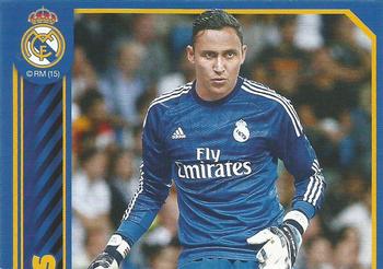 2014-15 Panini Real Madrid Stickers #30 Keylor Navas Front