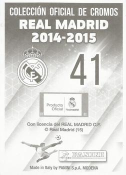 2014-15 Panini Real Madrid Stickers #41 Daniel Carvajal Back