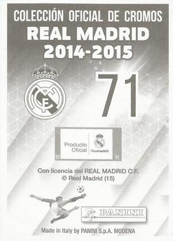 2014-15 Panini Real Madrid Stickers #71 Marcelo Back