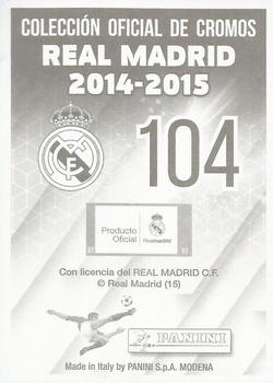 2014-15 Panini Real Madrid Stickers #104 Toni Kroos Back