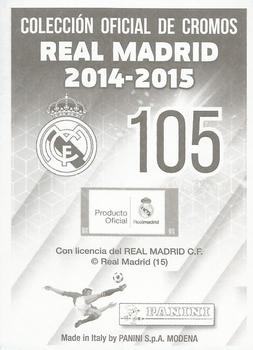 2014-15 Panini Real Madrid Stickers #105 Toni Kroos Back