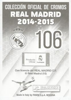 2014-15 Panini Real Madrid Stickers #106 Luka Modric Back