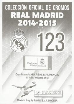2014-15 Panini Real Madrid Stickers #123 James Rodriguez Back