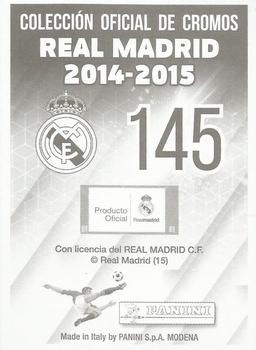 2014-15 Panini Real Madrid Stickers #145 Chicharito Back