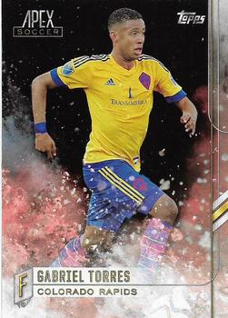 2015 Topps Apex MLS #99 Gabriel Torres Front
