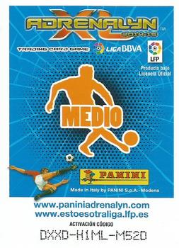 2014-15 Panini Adrenalyn XL La Liga BBVA - Ídolo #406 Lopez Silva Back