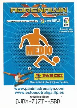 2014-15 Panini Adrenalyn XL La Liga BBVA - Duos Imparables #438 Esteban Granero / Sergio Canales Back