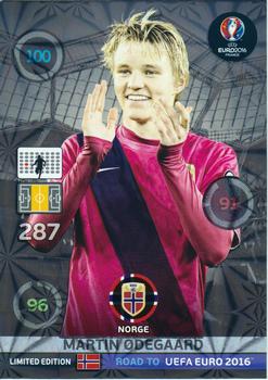 2015 Panini Adrenalyn XL Road to Euro 2016 - Limited Edition #NNO Martin Odegaard Front