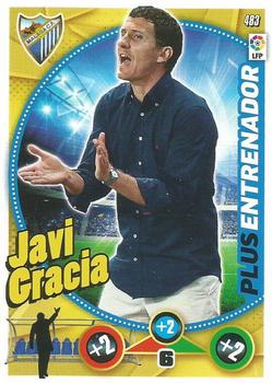 2014-15 Panini Adrenalyn XL La Liga BBVA - Plus Entrenador #483 Javi Gracia Front
