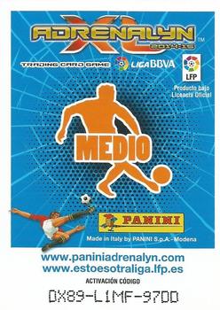 2014-15 Panini Adrenalyn XL La Liga BBVA - Nuevo Fichaje #504 Lucas Silva Back