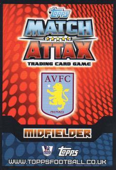 2014-15 Topps Match Attax Premier League Extra #10 Tom Cleverley Back