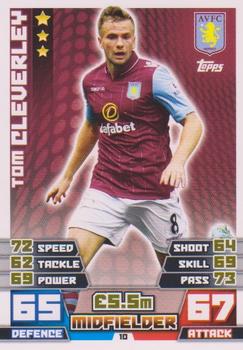 2014-15 Topps Match Attax Premier League Extra #10 Tom Cleverley Front