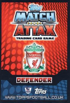 2014-15 Topps Match Attax Premier League Extra #28 Javier Manquillo Back
