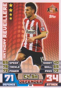 2014-15 Topps Match Attax Premier League Extra #62 Anthony Reveillere Front