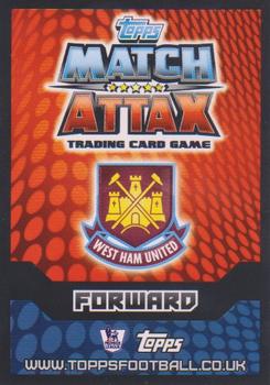 2014-15 Topps Match Attax Premier League Extra #76 Andy Carroll Back