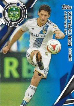 2015 Topps MLS - Blue #183 Omar Gonzalez Front
