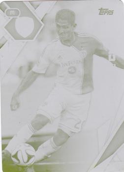 2015 Topps MLS - Printing Plates Yellow #39 Jorge Claros Front