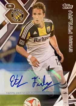 2015 Topps MLS - Autographs Black #85 Ethan Finlay Front