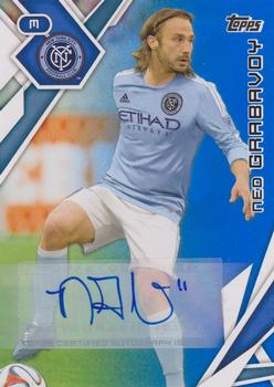 2015 Topps MLS - Autographs Blue #123 Ned Grabavoy Front