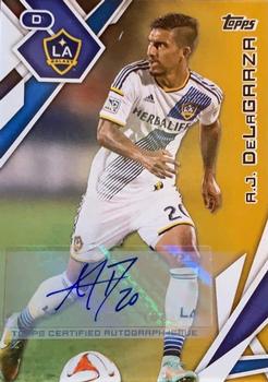 2015 Topps MLS - Autographs Gold #42 A.J. DeLaGarza Front