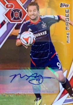 2015 Topps MLS - Autographs Gold #47 Mike Magee Front