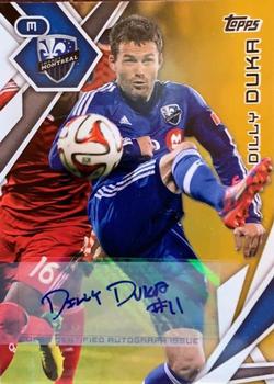 2015 Topps MLS - Autographs Gold #53 Dilly Duka Front