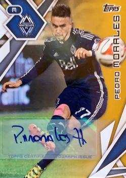 2015 Topps MLS - Autographs Gold #138 Pedro Morales Front