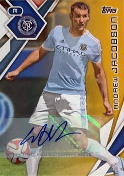 2015 Topps MLS - Autographs Gold #139 Andrew Jacobson Front